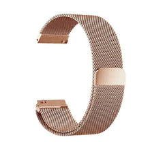 Load image into Gallery viewer, 20mm 22mm Width Stainless Steel Band for Samsung Galaxy Watch 42mm 46mm Milanese Wristband Metal Magnetic Release Strap