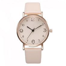 Load image into Gallery viewer, Top Style Fashion Women's Luxury Leather Band Analog Quartz WristWatch Golden Ladies Watch Women Dress Reloj Mujer Black Clock